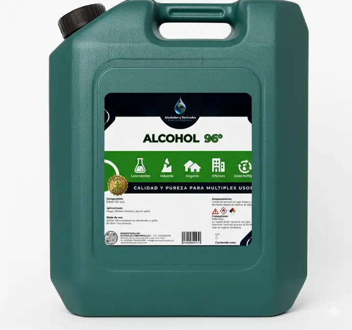 Alcohol Etílico 96° – Bidón 20L