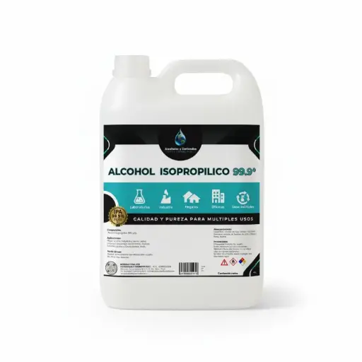 Alcohol Isopropílico 99.9° – Galón 4 L