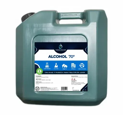 Alcohol Etílico 70° – Bidón 20L